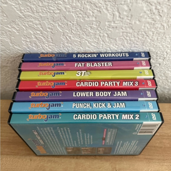 Turbo Jamm Fitness DVD‎ Collection - Blue, Pink, Yellow - Picture 3 of 3